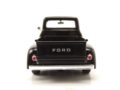 Ford F-100 Pick Up 1956 schwarz Modellauto 1:24 Motormax