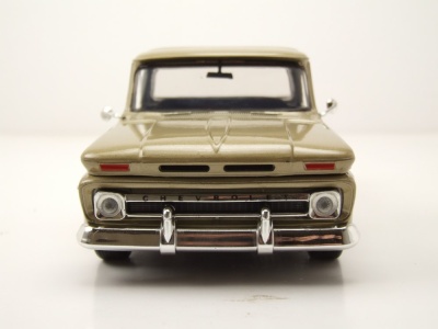 Chevrolet C-10 Fleetside Pick Up 1966 gold Modellauto 1:24 Motormax
