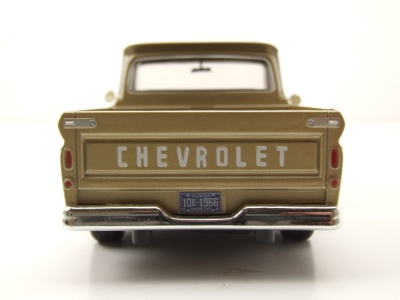 Chevrolet C-10 Fleetside Pick Up 1966 gold Modellauto 1:24 Motormax