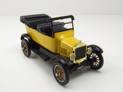 Ford Model T Touring 1925 gelb Modellauto 1:24 Motormax