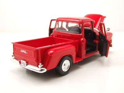 GMC Blue Chip Pick Up 1955 rot Modellauto 1:24 Motormax