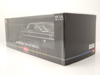 Ford Galaxie 500XL Hardtop 1963 schwarz Modellauto 1:18 Sun Star