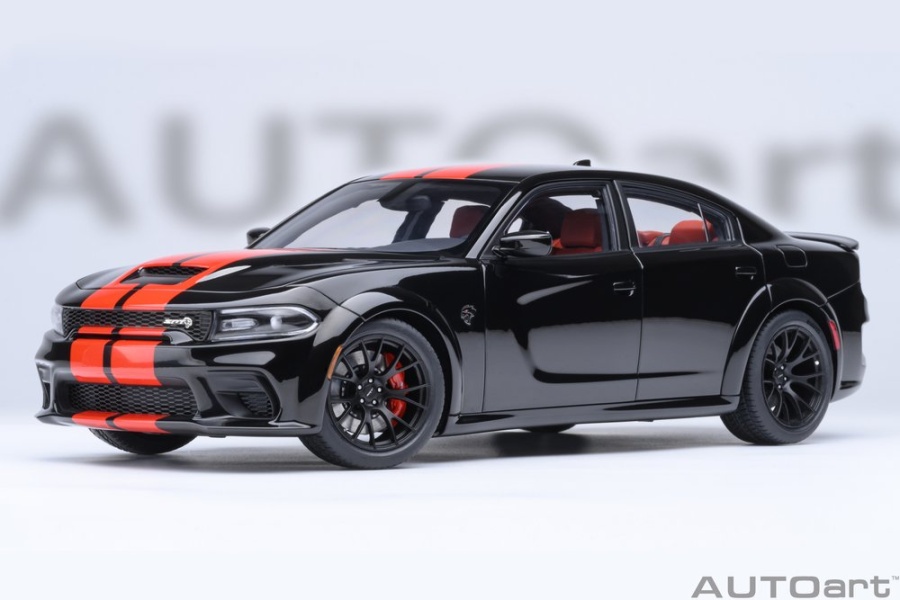 Dodge Charger SRT Hellcat Redeye Jailbreak schwarz Modellauto 1:18 Autoart