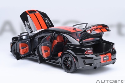 Dodge Charger SRT Hellcat Redeye Jailbreak schwarz Modellauto 1:18 Autoart