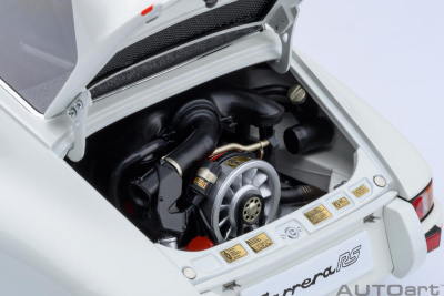 Porsche 911 Carrera 2.7 RS weiß rot Modellauto 1:18 Autoart