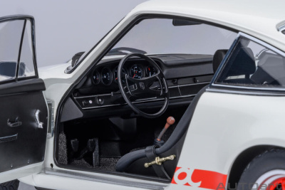 Porsche 911 Carrera 2.7 RS weiß rot Modellauto 1:18 Autoart