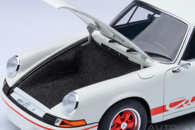 Porsche 911 Carrera 2.7 RS weiß rot Modellauto 1:18 Autoart