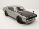 Nissan Skyline 2000 GT-R SPEZ (KPGC110) Tuned Version 1973 silber Modellauto 1:18 Autoart