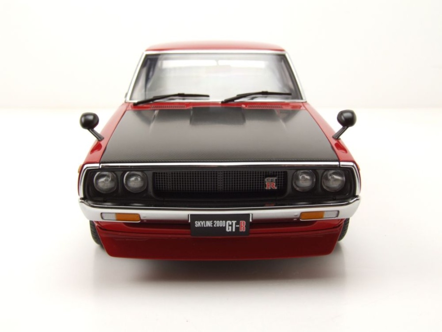 AUTOart 1/18 – Nissan Skyline 2000 GT-R (KPGC110) Version Tuned 1973 – Neuve