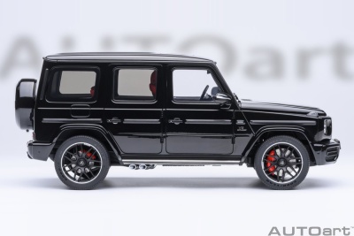 Mercedes AMG G63 2019 schwarz Modellauto 1:18 Autoart