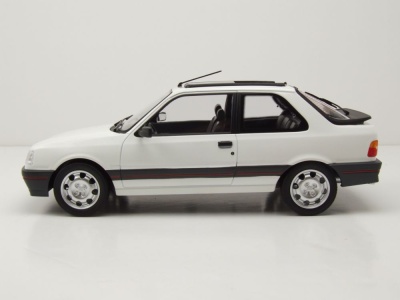 Peugeot 309 GTi 1987 weiß Modellauto 1:18 Norev