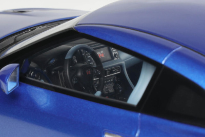 Nissan Skyline GT-R 2024 blau Modellauto 1:18 GT Spirit