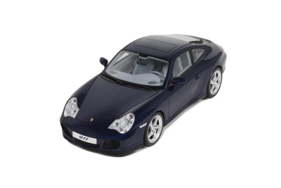 Porsche 911 (996.2) Carrera 4S 2002 dunkelblau Modellauto 1:18 GT Spirit