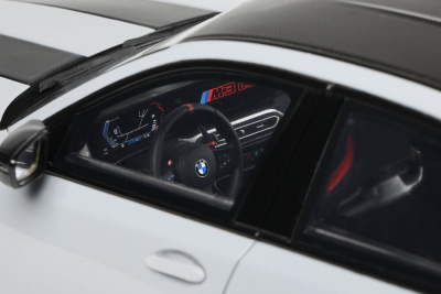 BMW M3 CS M 2024 grau metallic Modellauto 1:18 GT Spirit