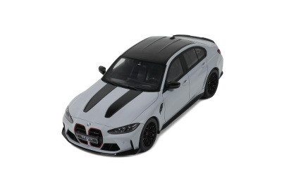 BMW M3 CS M 2024 grau metallic Modellauto 1:18 GT Spirit