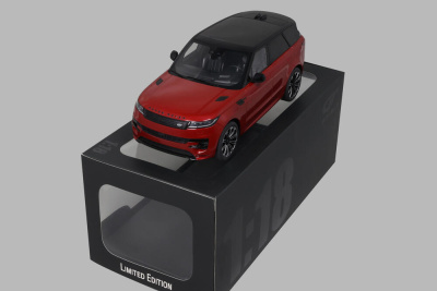 Land Rover Range Rover Sport 2022 rot Modellauto 1:18 GT Spirit
