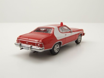 Ford Gran Torino rot Modellauto 1:87 Brekina