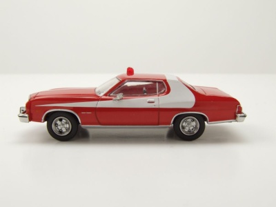 Ford Gran Torino rot Modellauto 1:87 Brekina
