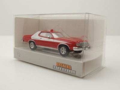 Ford Gran Torino rot Modellauto 1:87 Brekina