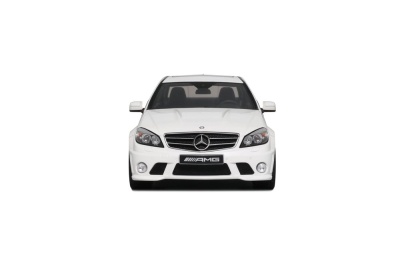 Mercedes C63 AMG 2007 weiß Modellauto 1:18 GT Spirit