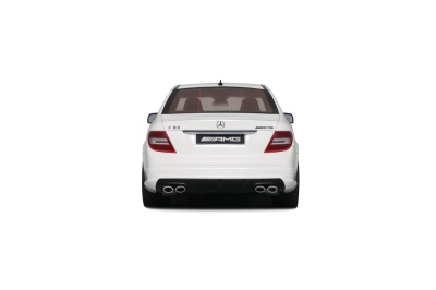Mercedes C63 AMG 2007 weiß Modellauto 1:18 GT Spirit