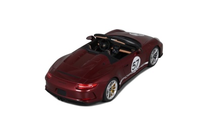 Porsche 911 (991.2) Speedster Heritage Edition 2019 rot metallic Modellauto 1:18 GT Spirit