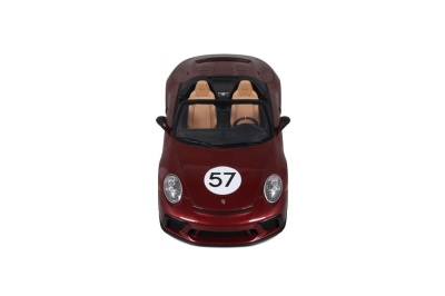 Porsche 911 (991.2) Speedster Heritage Edition 2019 rot metallic Modellauto 1:18 GT Spirit