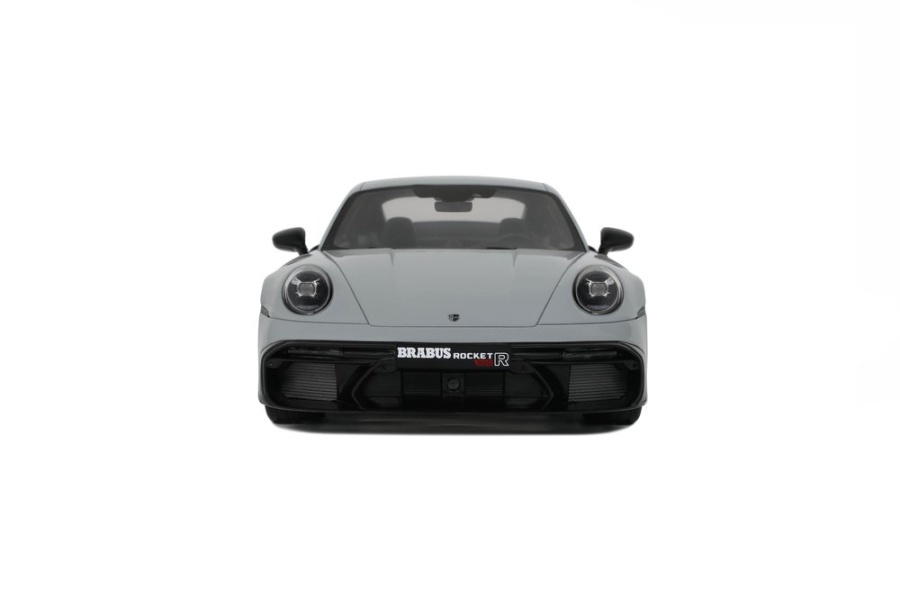 Modellauto Brabus 900 Rocket R Porsche 911 Turbo S 2023 grau 1:18