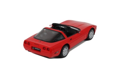 Chevrolet Corvette C4 1995 rot Modellauto 1:18 GT Spirit