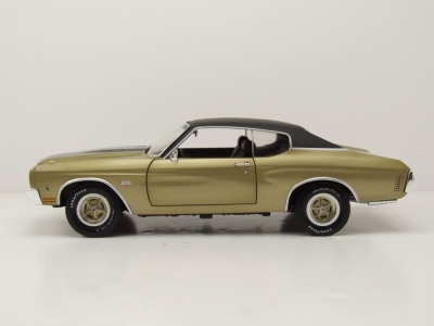Chevrolet Chevelle SS MCACN 1970 gold metallic Modellauto 1:18 Auto World