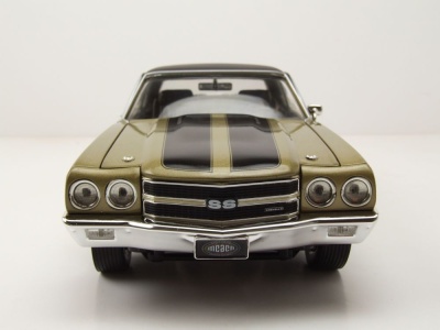 Chevrolet Chevelle SS MCACN 1970 gold metallic Modellauto 1:18 Auto World