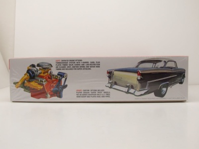 Chevrolet Bel Air Hardtop 1955 Kunststoffbausatz Modellauto 1:16 AMT