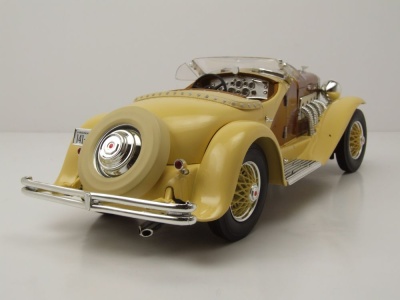 Duesenberg SSJ Speedster 1935 gold braun Modellauto 1:18...