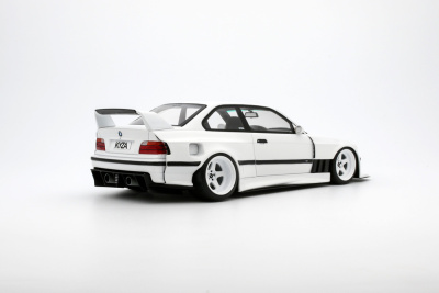 BMW E36 Khyzyl Saleem 2022 weiß Modellauto 1:18...