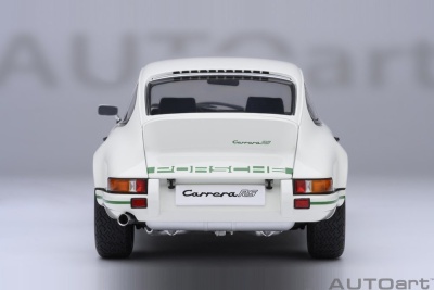 Porsche 911 Carrera 2.7 RS weiß grün Modellauto 1:18 Autoart