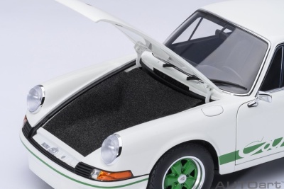 Porsche 911 Carrera 2.7 RS weiß grün Modellauto 1:18 Autoart