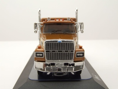 Ford LTL 9000 Zugmaschine 1978 braun metallic Modellauto 1:64 ixo models