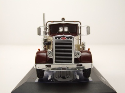Peterbilt 281 Zugmaschine 1955 dunkelbraun beige Modellauto 1:43 ixo models