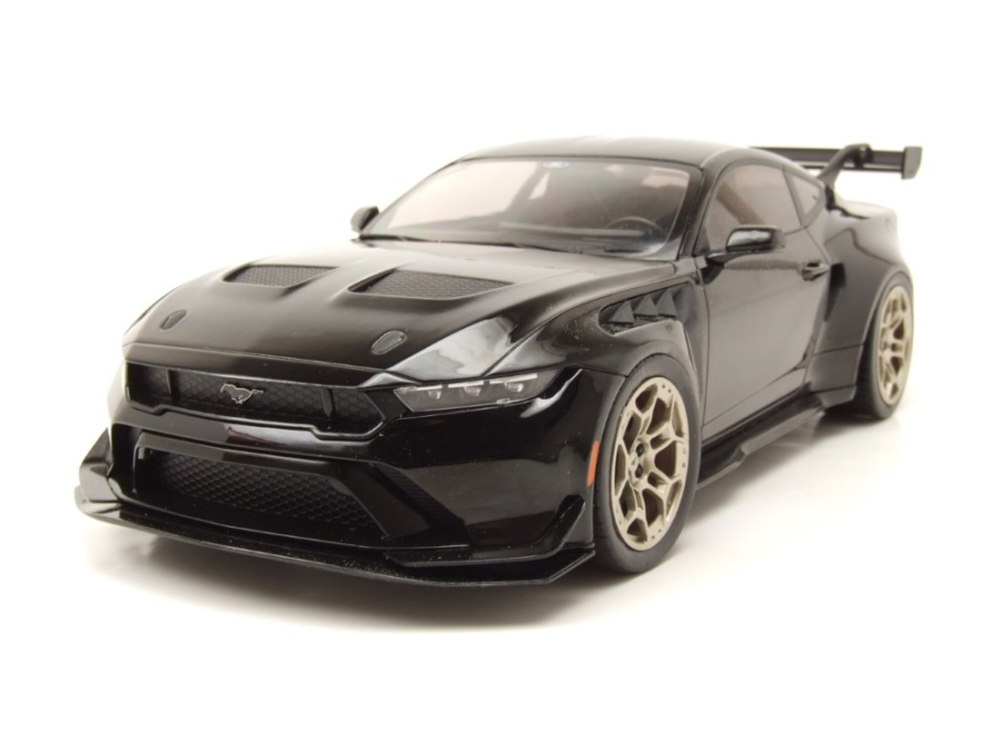 Ford Mustang GTD 2025 schwarz Modellauto 1:18 MCG