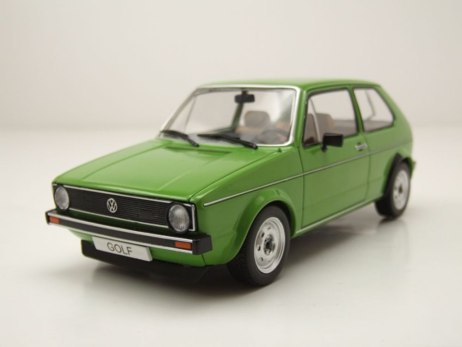 VW Golf 1 1974 grün Modellauto 1:24 Whitebox