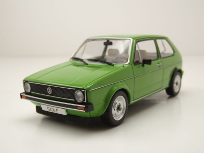 VW Golf 1 1974 grün Modellauto 1:24 Whitebox