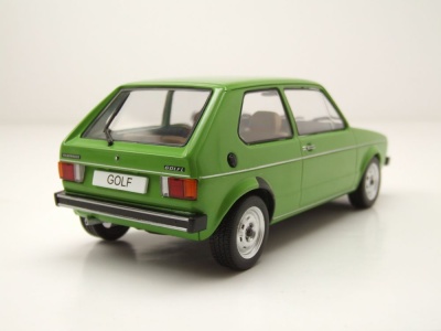 VW Golf 1 1974 grün Modellauto 1:24 Whitebox