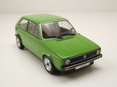 VW Golf 1 1974 grün Modellauto 1:24 Whitebox