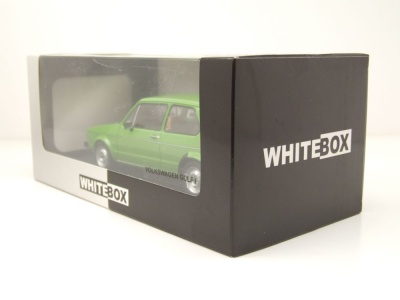 VW Golf 1 1974 grün Modellauto 1:24 Whitebox
