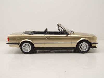 BMW 325i Cabrio E30 1985 beige metallic Modellauto 1:18 MCG