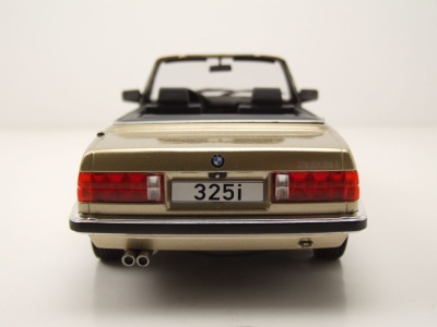 BMW 325i Cabrio E30 1985 beige metallic Modellauto 1:18 MCG