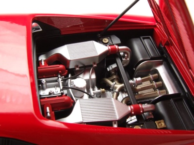 Ferrari 288 GTO 1984 rot Modellauto 1:12 KK Scale