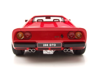 Ferrari 288 GTO 1984 rot Modellauto 1:12 KK Scale