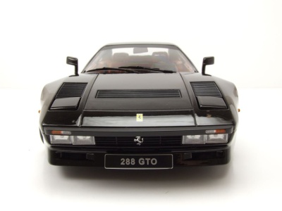 Ferrari 288 GTO 1984 schwarz Modellauto 1:12 KK Scale