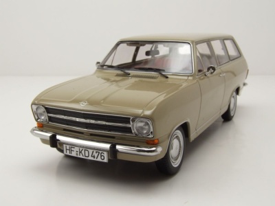 Opel Kadett B Caravan Kombi 1972 beige Modellauto 1:18...